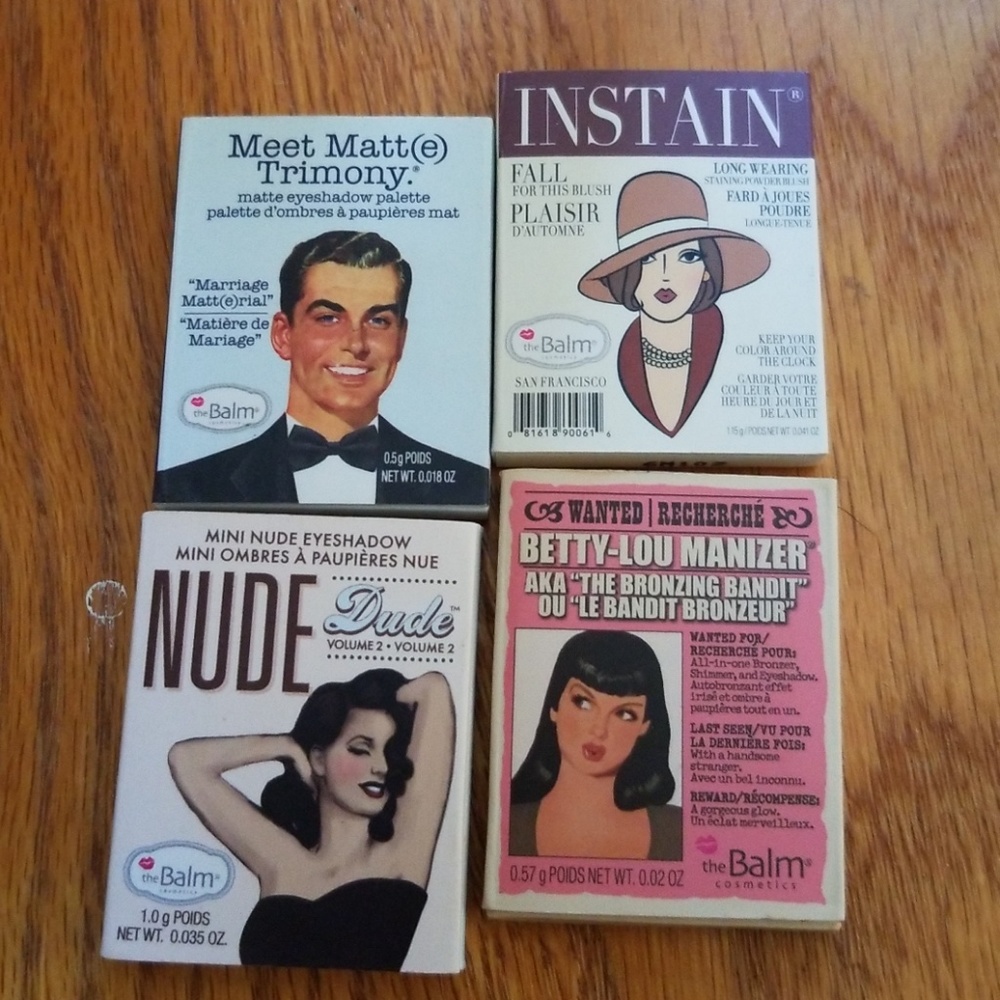 The Balm mixed lot